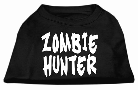 Zombie Hunter Screen Print Shirt Black XS (8)