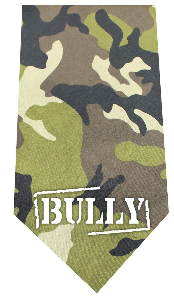 Bully Screen Print Bandana Green Camo