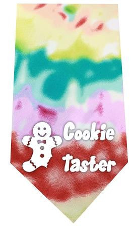 Cookie Taster Screen Print Bandana Tie Dye