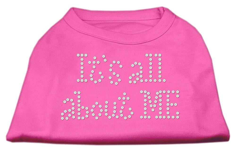 It's All About Me Rhinestone Shirts Bright Pink XL (16)