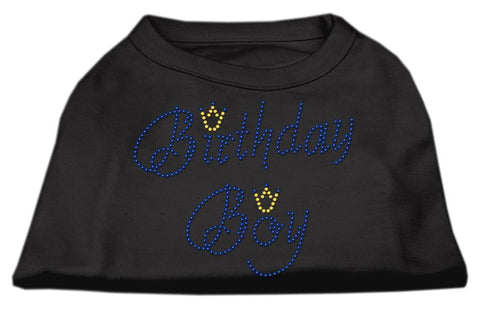 Birthday Boy Rhinestone Shirts Black XS (8)