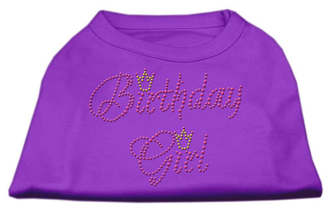 Birthday Girl Rhinestone Shirt Purple L (14)