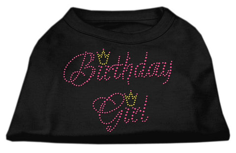 Birthday Girl Rhinestone Shirt Black M (12)