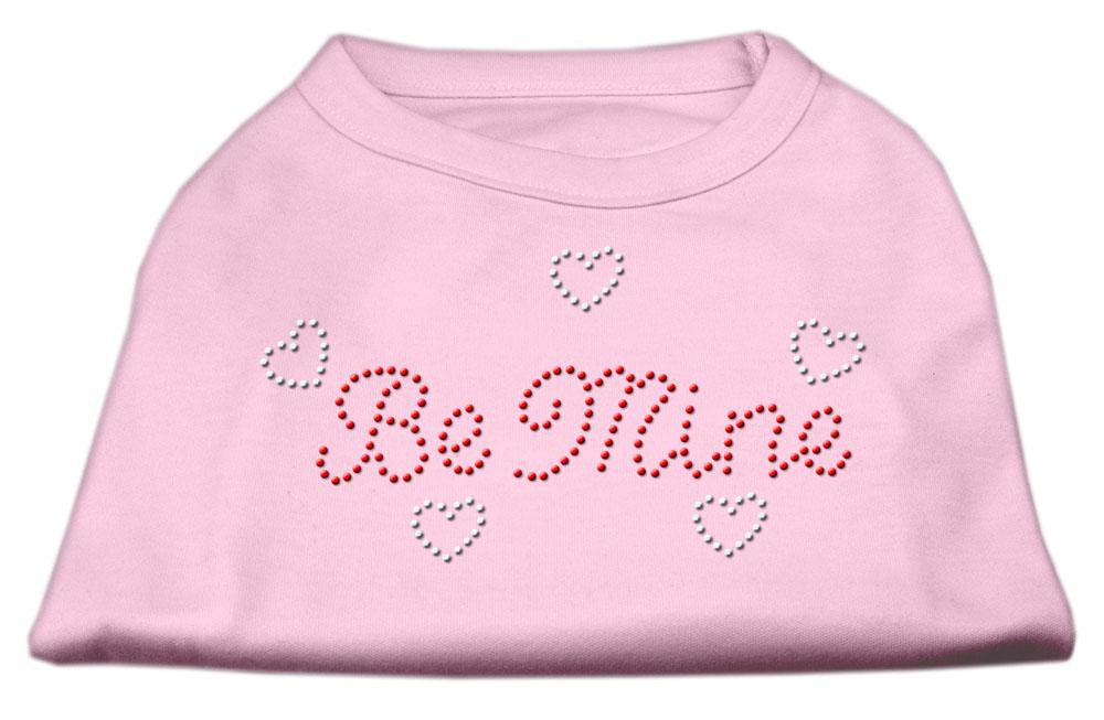 Be Mine Rhinestone Shirts Light Pink XS (8)