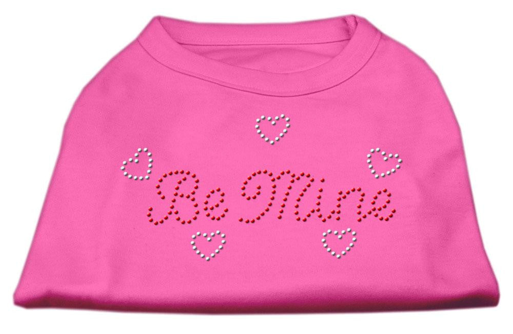 Be Mine Rhinestone Shirts Bright Pink XXL (18)