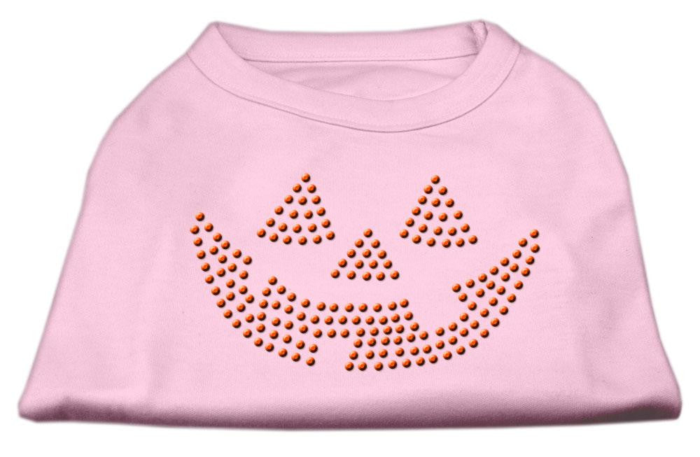 Jack O' Lantern Rhinestone Shirts Light Pink L (14)