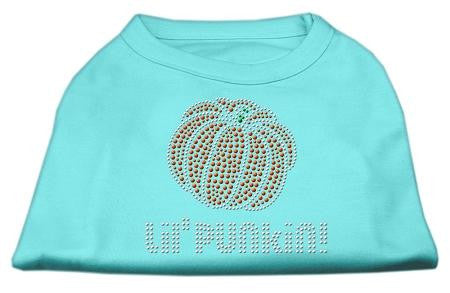 Lil' Punkin' Rhinestone Shirts Aqua M (12)