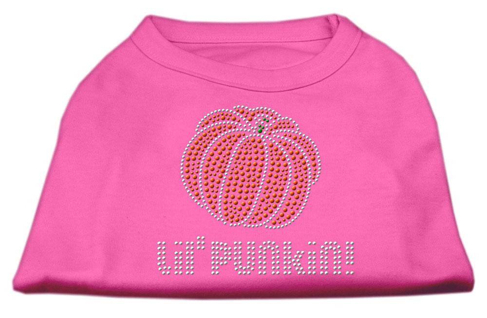 Lil' Punkin' Rhinestone Shirts Bright Pink XXXL(20)