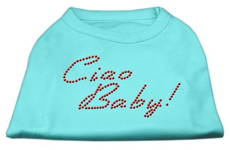 Ciao Baby Rhinestone Shirts Aqua M (12)