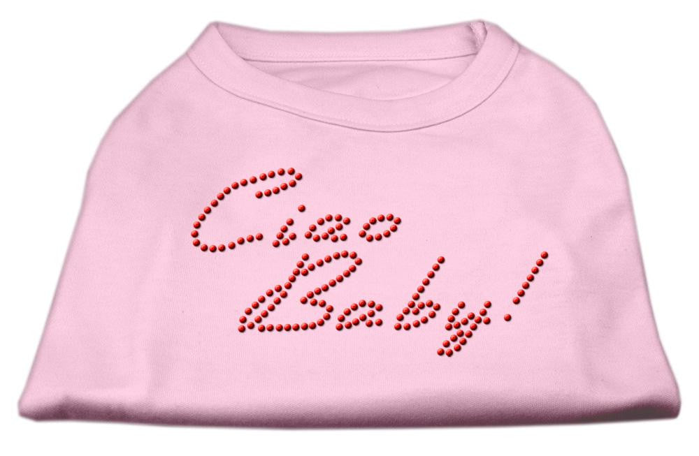 Ciao Baby Rhinestone Shirts Light Pink XS (8)