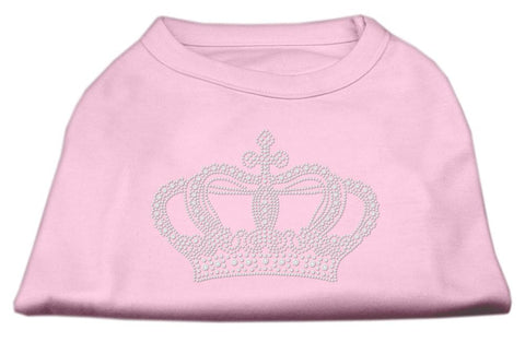 Rhinestone Crown Shirts Light Pink S (10)