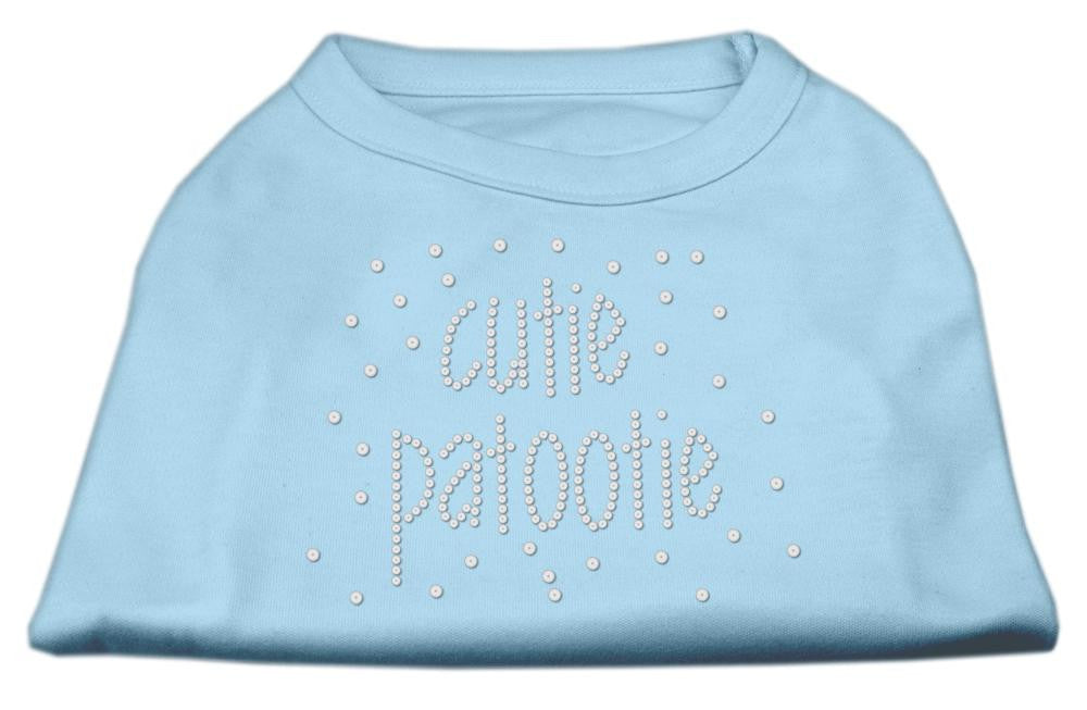 Cutie Patootie Rhinestone Shirts Baby Blue XS (8)