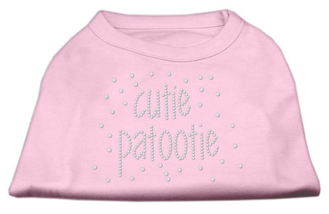 Cutie Patootie Rhinestone Shirts Light Pink XS (8)