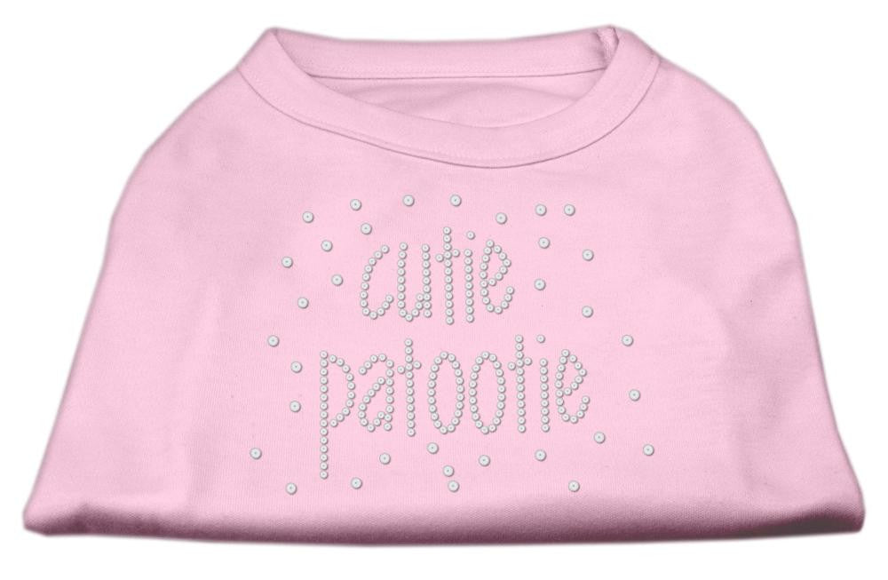 Cutie Patootie Rhinestone Shirts Light Pink XXXL (20)