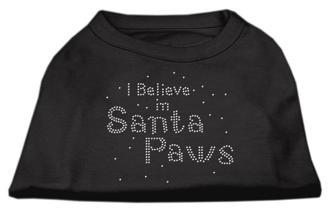 I Believe in Santa Paws Shirt Black M (12)