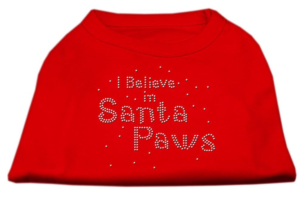 I Believe in Santa Paws Shirt Red XL (16)