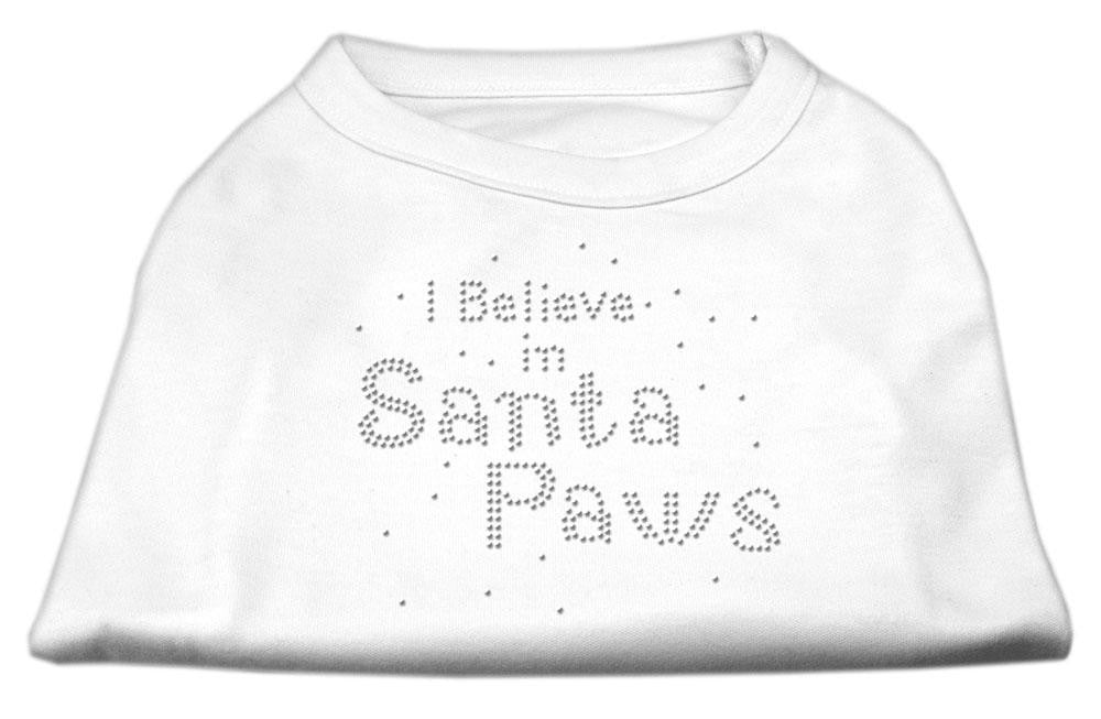 I Believe in Santa Paws Shirt White XS (8)