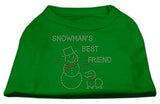 Snowman's Best Friend Rhinestone Shirt