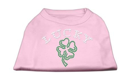 Four Leaf Clover Outline Rhinestone Shirts