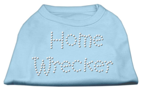 Home Wrecker Rhinestone Shirts Baby Blue M (12)