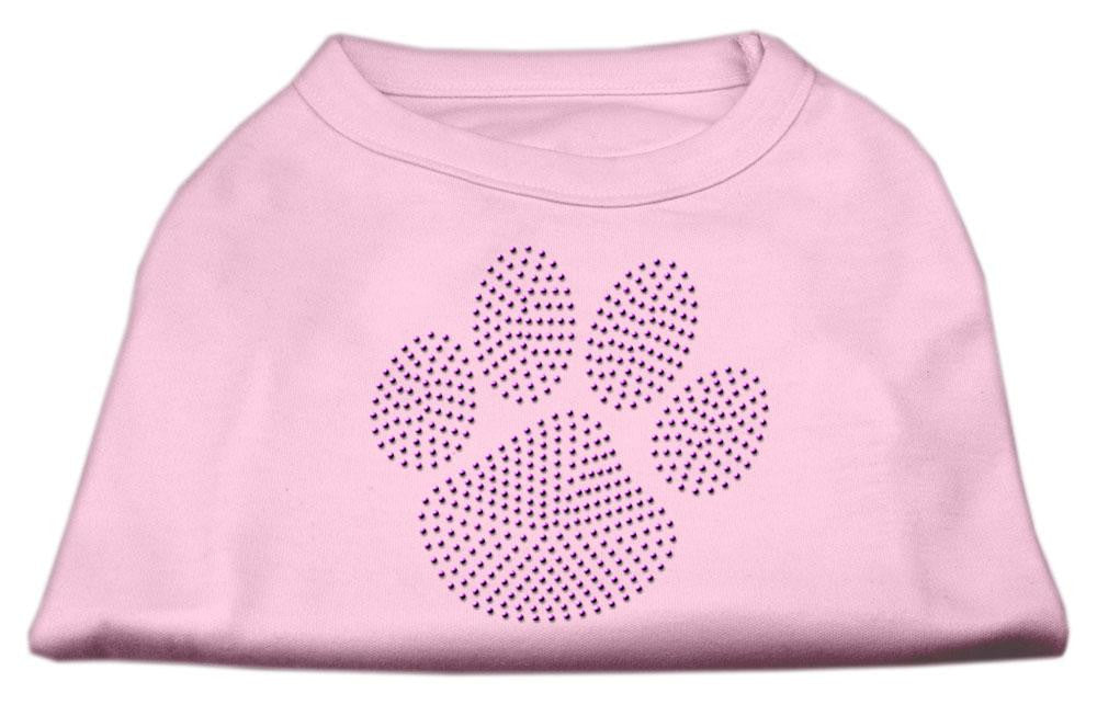 Purple Paw Rhinestud Shirts