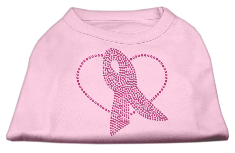 Pink Ribbon Rhinestone Shirts