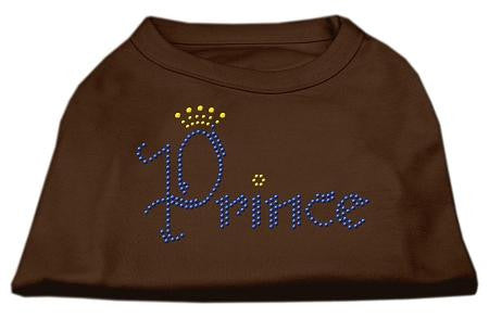 Prince Rhinestone Shirts Brown Med (12)