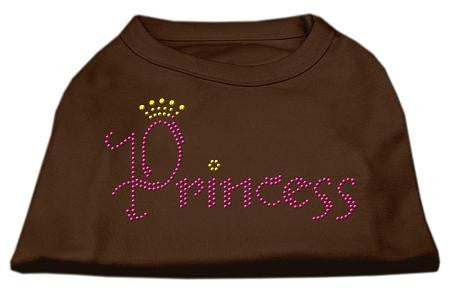 Princess Rhinestone Shirts Brown Med (12)