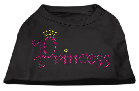 Princess Rhinestone Shirts Black XL (16)