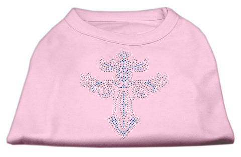 Warrior's Cross Studded Shirt Light Pink XS (8)