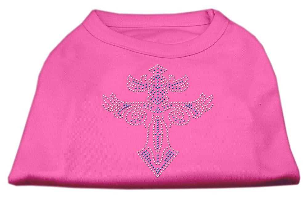 Warrior's Cross Studded Shirt Bright Pink XXL (18)