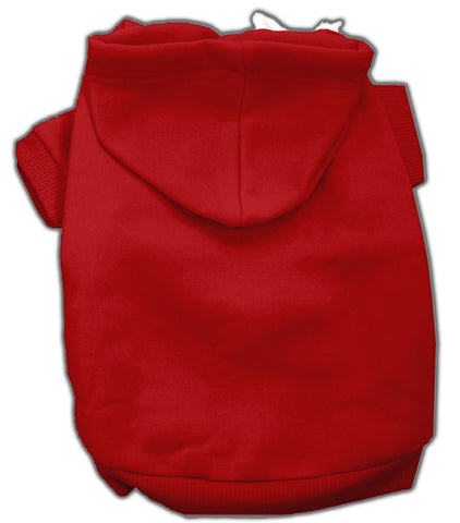 Blank Hoodies Red L (14)