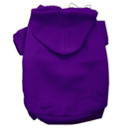 Blank Hoodies Purple Size S (10)