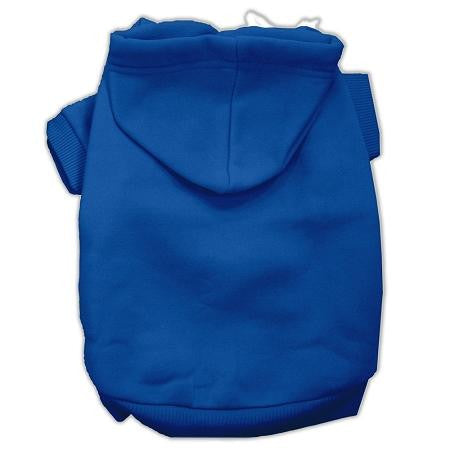 Blank Hoodies Blue Size XL (16)