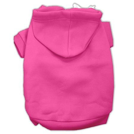 Blank Hoodies Bright Pink Size XS (8)