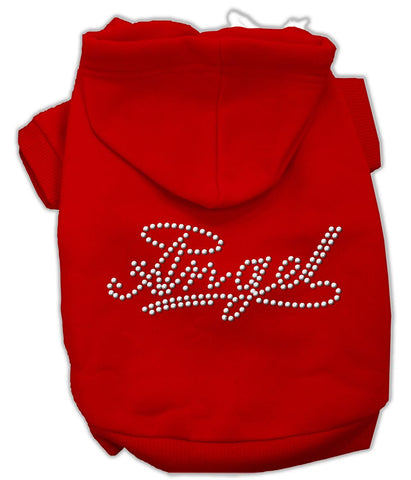 Angel Rhinestud Hoodie Red XXL (18)