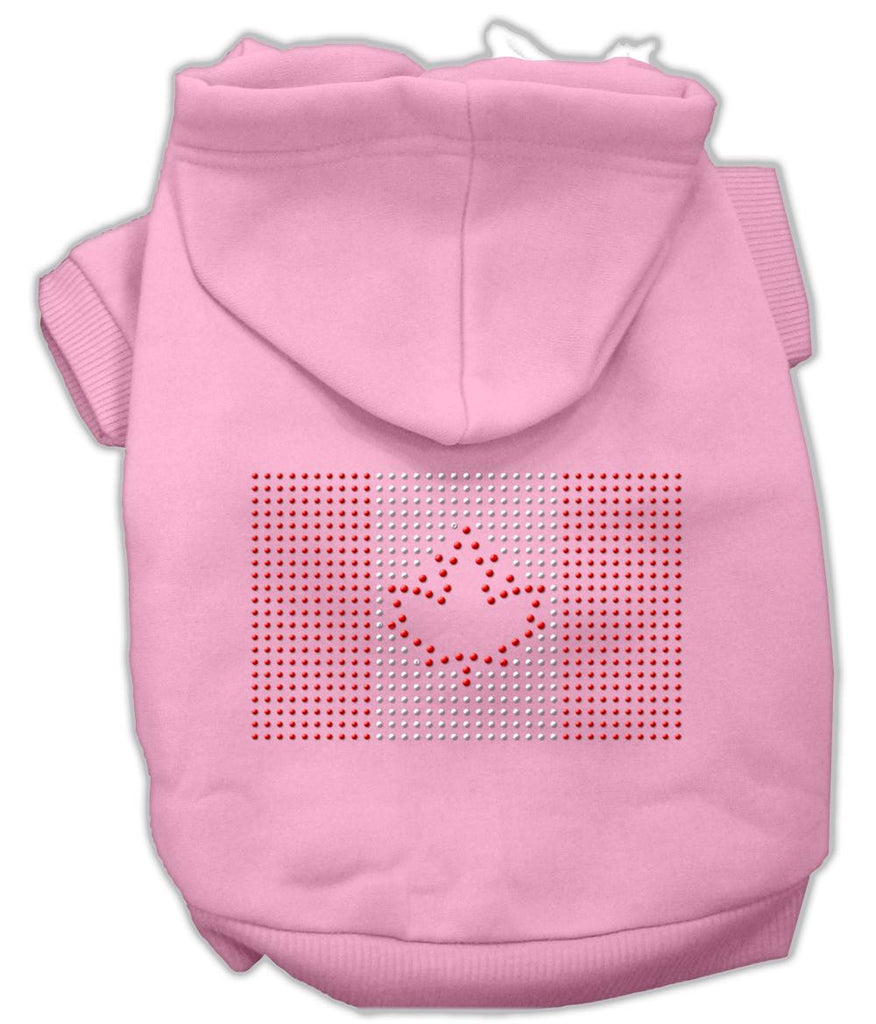 Canadian Flag Hoodies Pink XL (16)