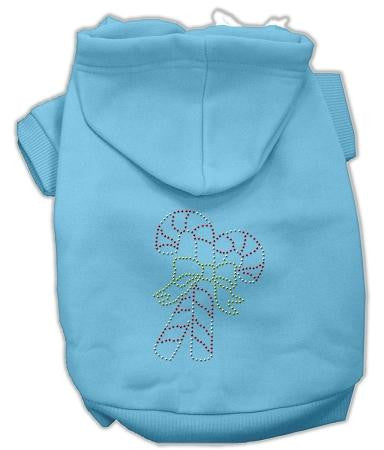 Candy Cane Hoodies Baby Blue XXL (18)