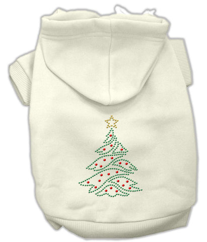 Christmas Tree Hoodie Cream XXL (18)