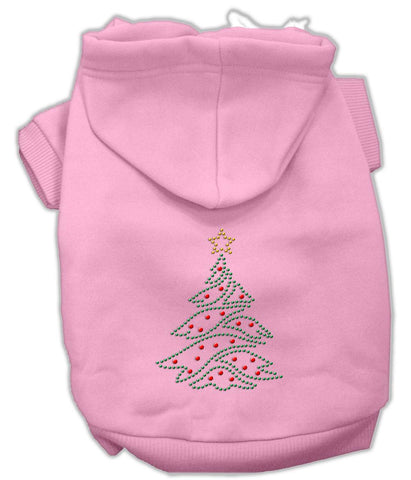 Christmas Tree Hoodie Pink XXL (18)