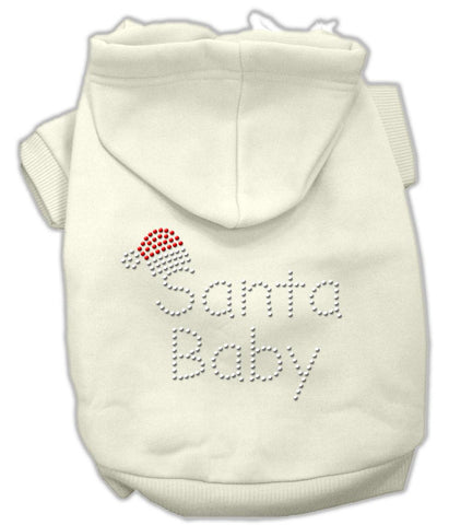 Santa Baby Hoodies Cream XXL (18)