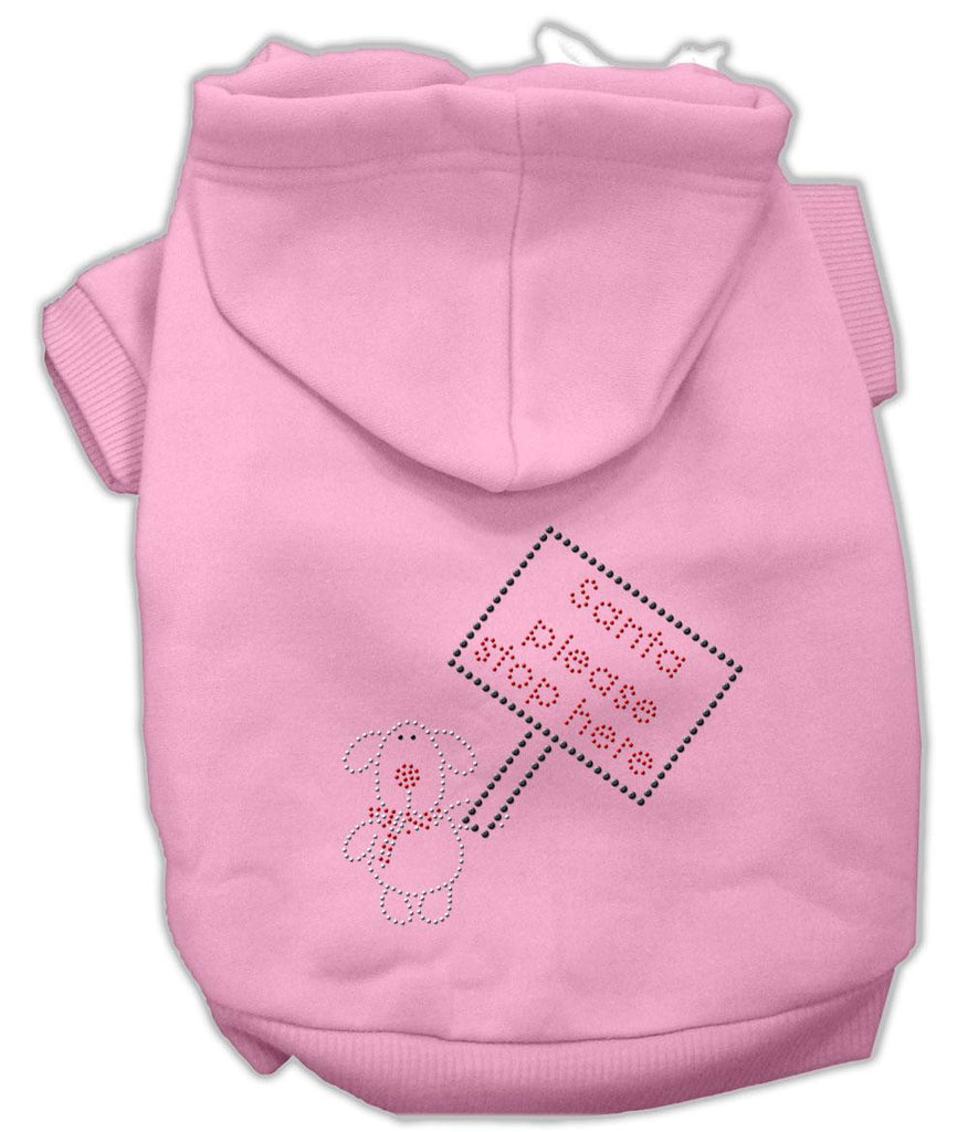 Santa Stop Here Hoodies Pink XL (16)