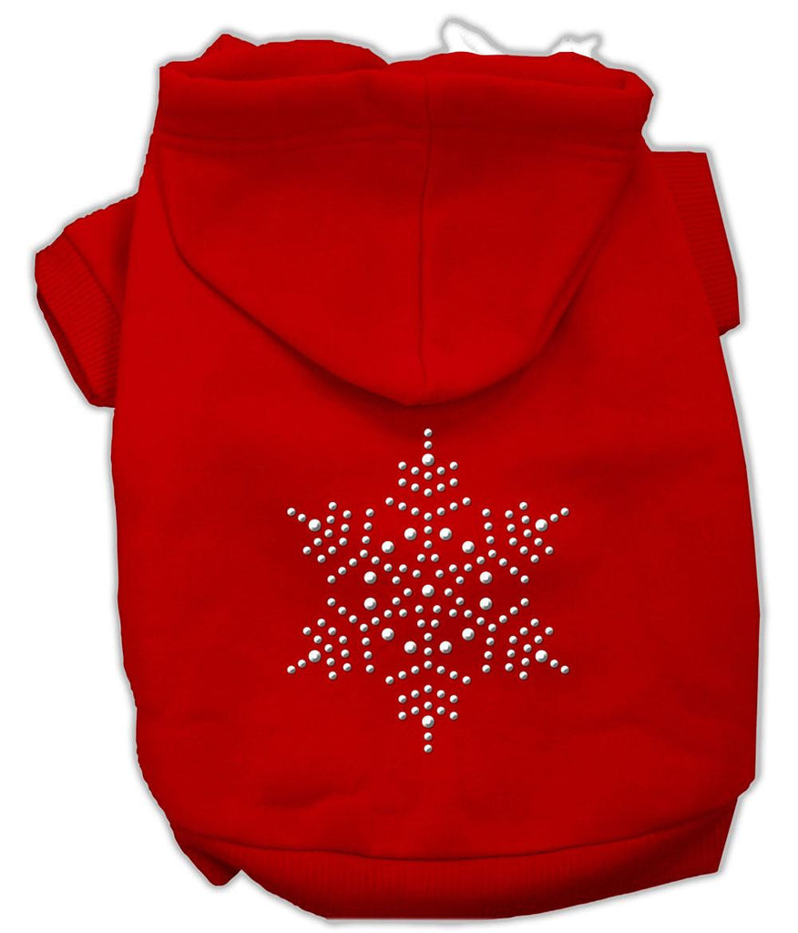 Snowflake Hoodies Red XL (16)