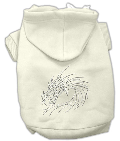 Studded Dragon Hoodies Cream XL (16)