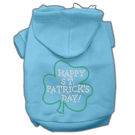 Happy St. Patrick's Day Hoodies Baby Blue XXL (18)