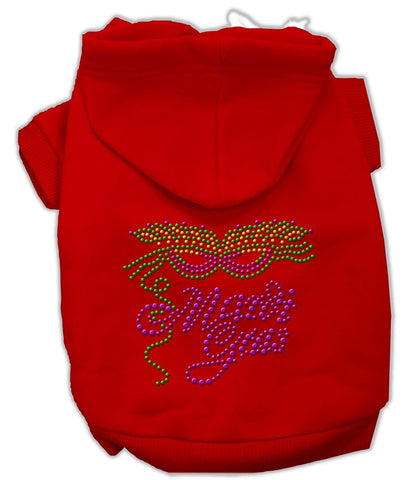 Mardi Gras Rhinestud Hoodies Red M (12)