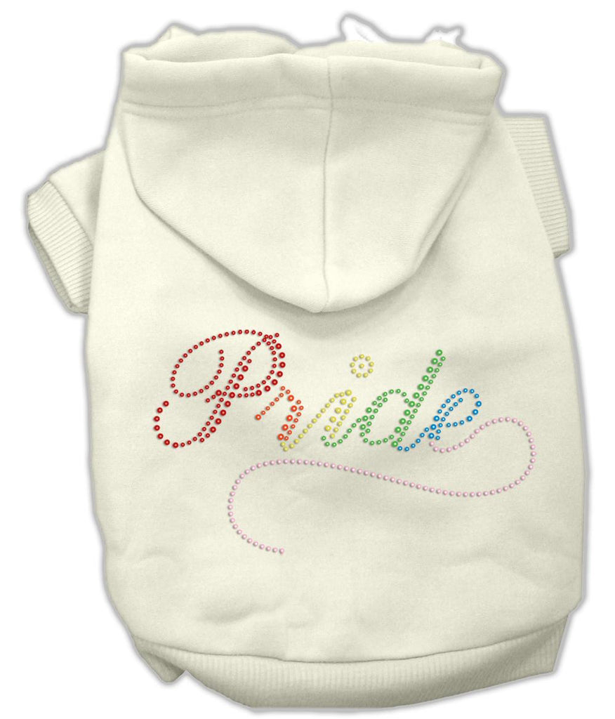 Rainbow Colored Pride Hoodies Cream XXL (18)