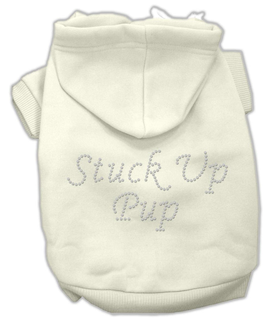 Stuck Up Pup Hoodies Cream XL (16)