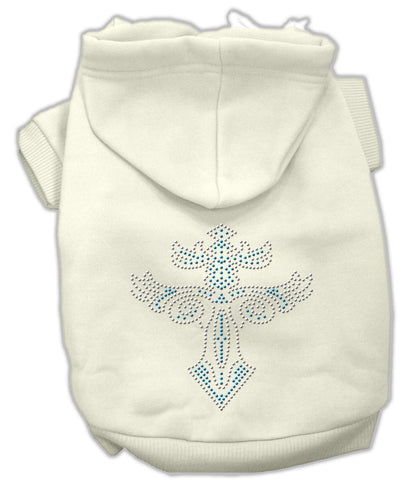 Warrior's Cross Studded Hoodies Cream XXXL(20)