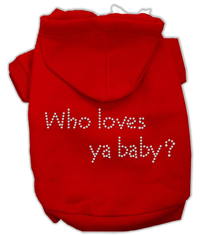 Who loves ya baby? Hoodies Red L (14)